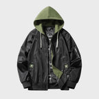 Seraphina | Homens Bomber com Capuz Corta-Vento