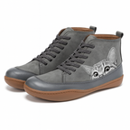 Mira | Botas Femininas com Estampa de Gato Inverno