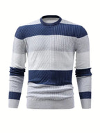 Jolie | Camisola Listrada Masculina de Malha