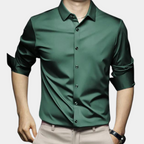 Valentina | Camisa Manga Longa Masculina Sem Passar a Ferro