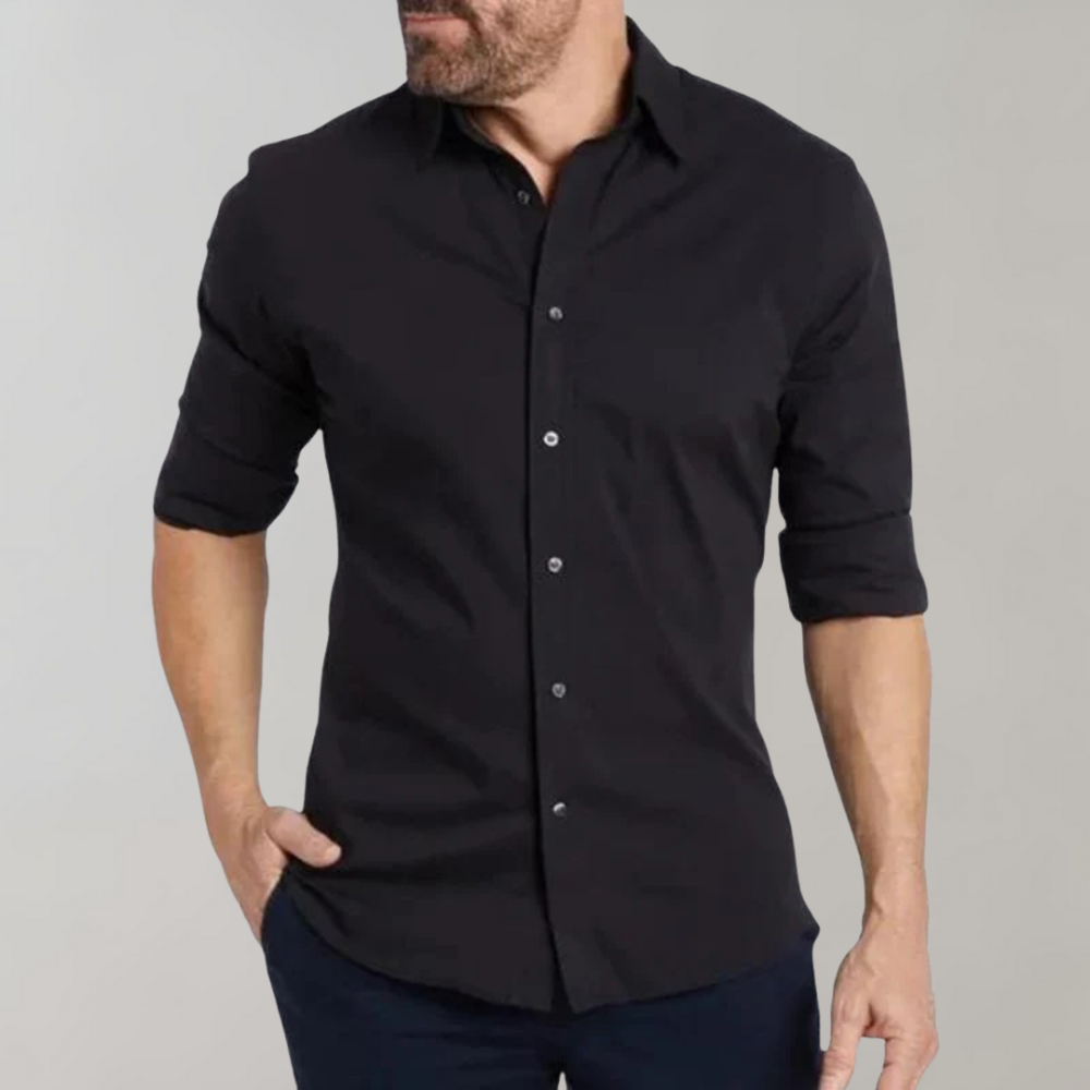 Birdie | Camisa Social Masculina Sem Passar a Ferro