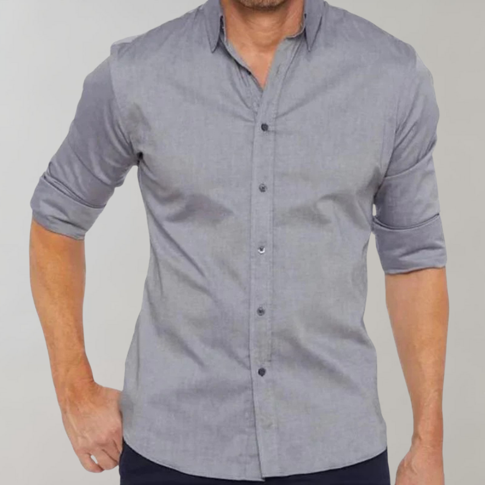 Birdie | Camisa Social Masculina Sem Passar a Ferro