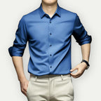 Edith | Camisa Social Masculina Sem Passar a Ferro