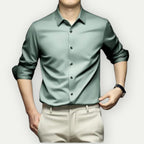 Edith | Camisa Social Masculina Sem Passar a Ferro
