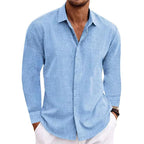 Wilhelmina | Homem Camisa Manga Longa Botões Gola Regular Fit