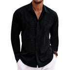Wilhelmina | Homem Camisa Manga Longa Botões Gola Regular Fit