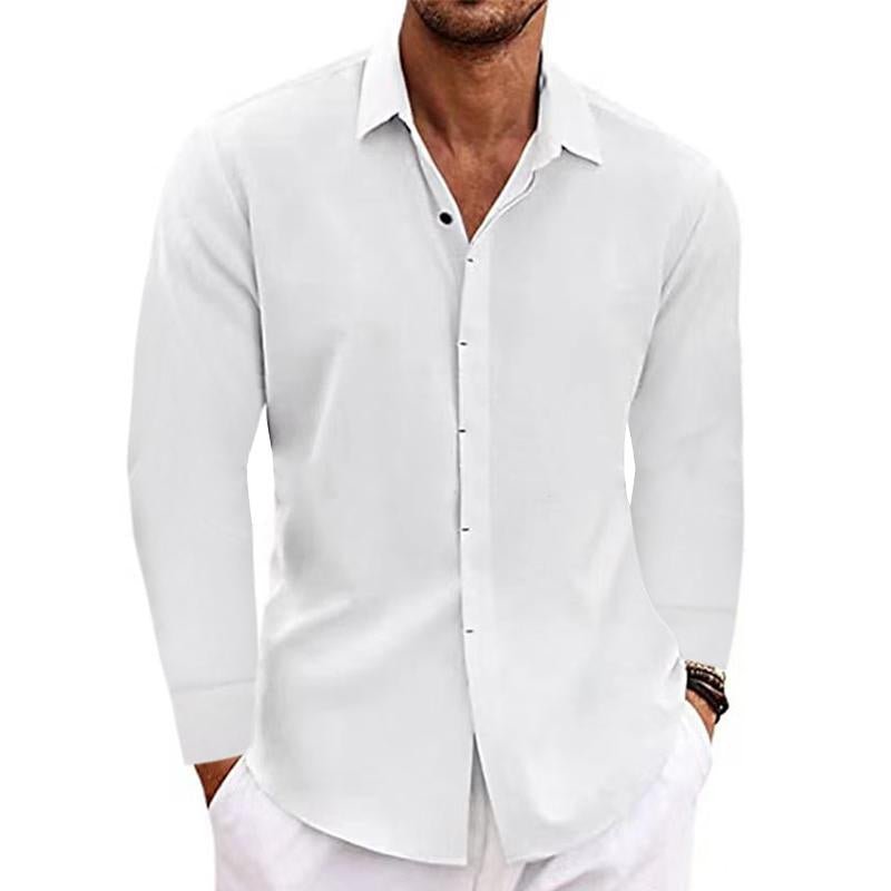 Wilhelmina | Homem Camisa Manga Longa Botões Gola Regular Fit
