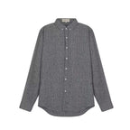 Maren | Camisa Masculina Listrada Manga Longa com Botões
