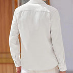 Mira | Camisa Masculina Slim Fit Manga Longa com Botões