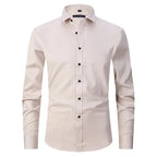 Wynne | Camisa Masculina Oxford Elástica Sem Amassado