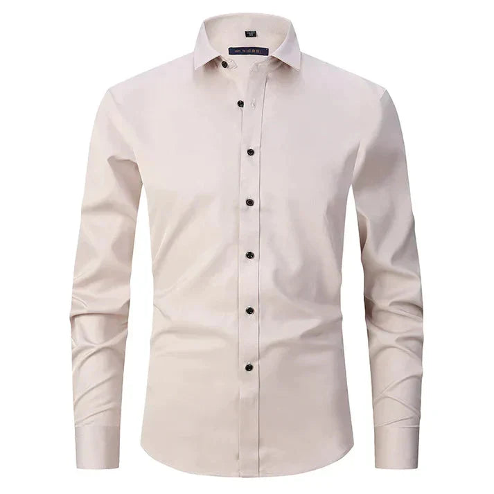 Wynne | Camisa Masculina Oxford Elástica Sem Amassado