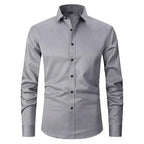 Wynne | Camisa Masculina Oxford Elástica Sem Amassado