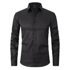 Wynne | Camisa Masculina Oxford Elástica Sem Amassado