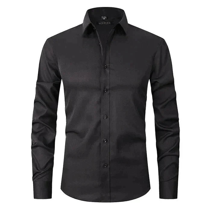 Wynne | Camisa Masculina Oxford Elástica Sem Amassado