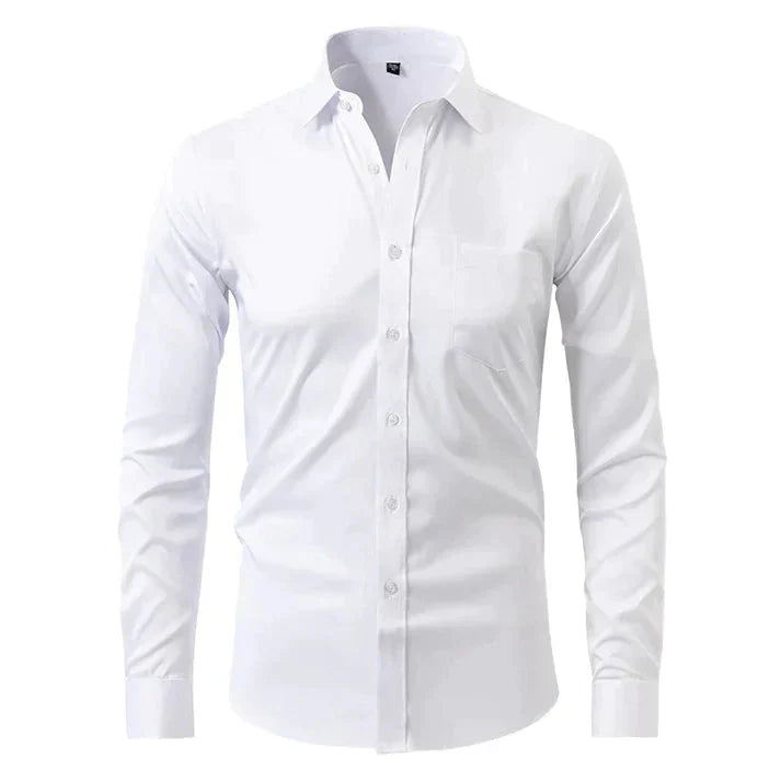 Wynne | Camisa Masculina Oxford Elástica Sem Amassado