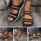 Sandálias Femininas de Couro | Ortopédicas, Design Atemporal