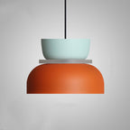 Briar | Luminária Pendente Dome | Estilo Nórdico, LED, Liga de Zinco Bicolor