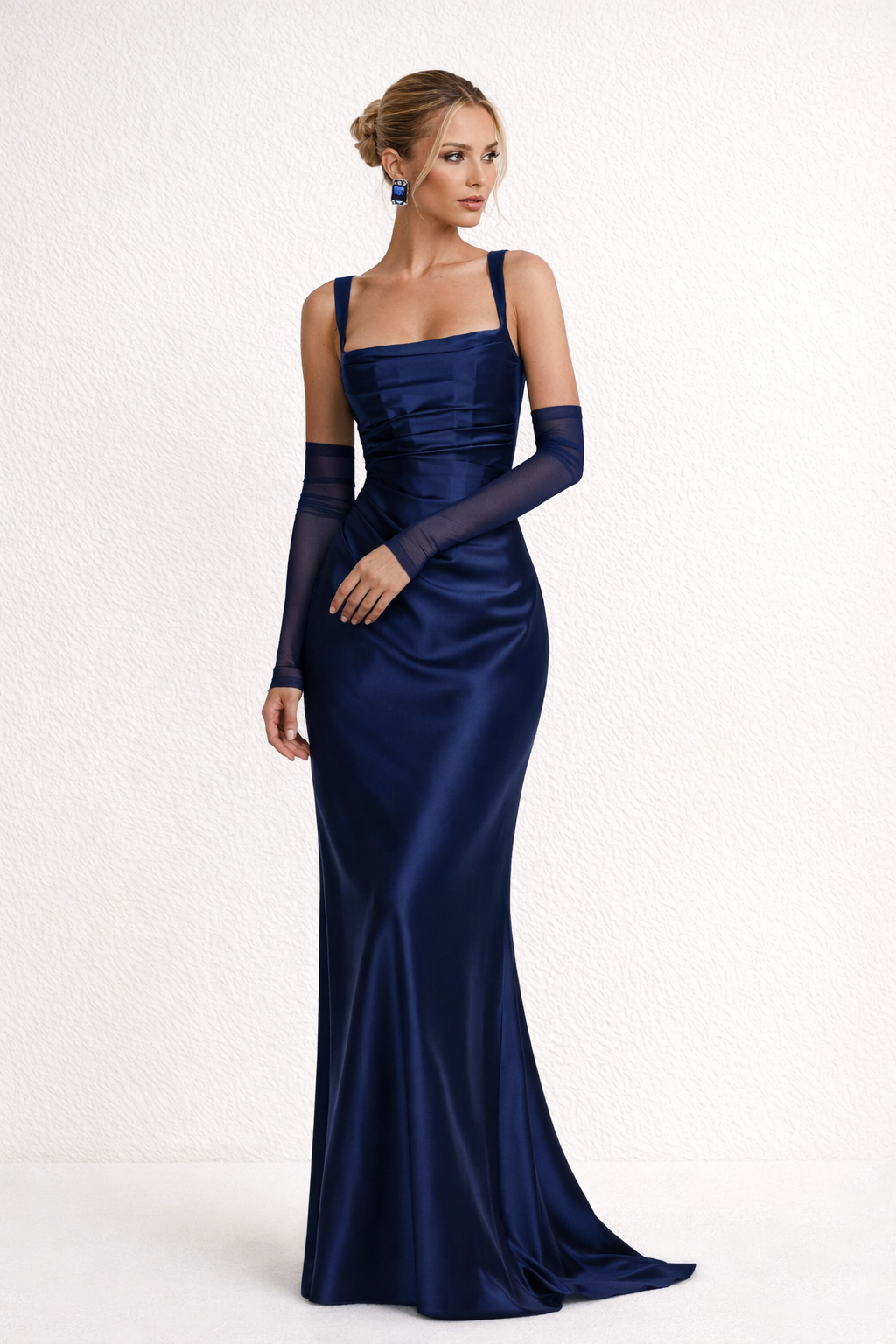 Pearl | Vestido Longo Feminino Justo Sem Alças