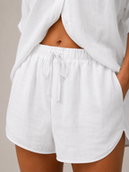 Conjunto de Bermuda Feminino | Blusa e Shorts | Confortável
