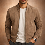 Jaqueta Bomber Ante Homem | Leve, Casual Inteligente