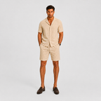 Conjunto de Shorts para Homem | Linho, Elegância de Verão