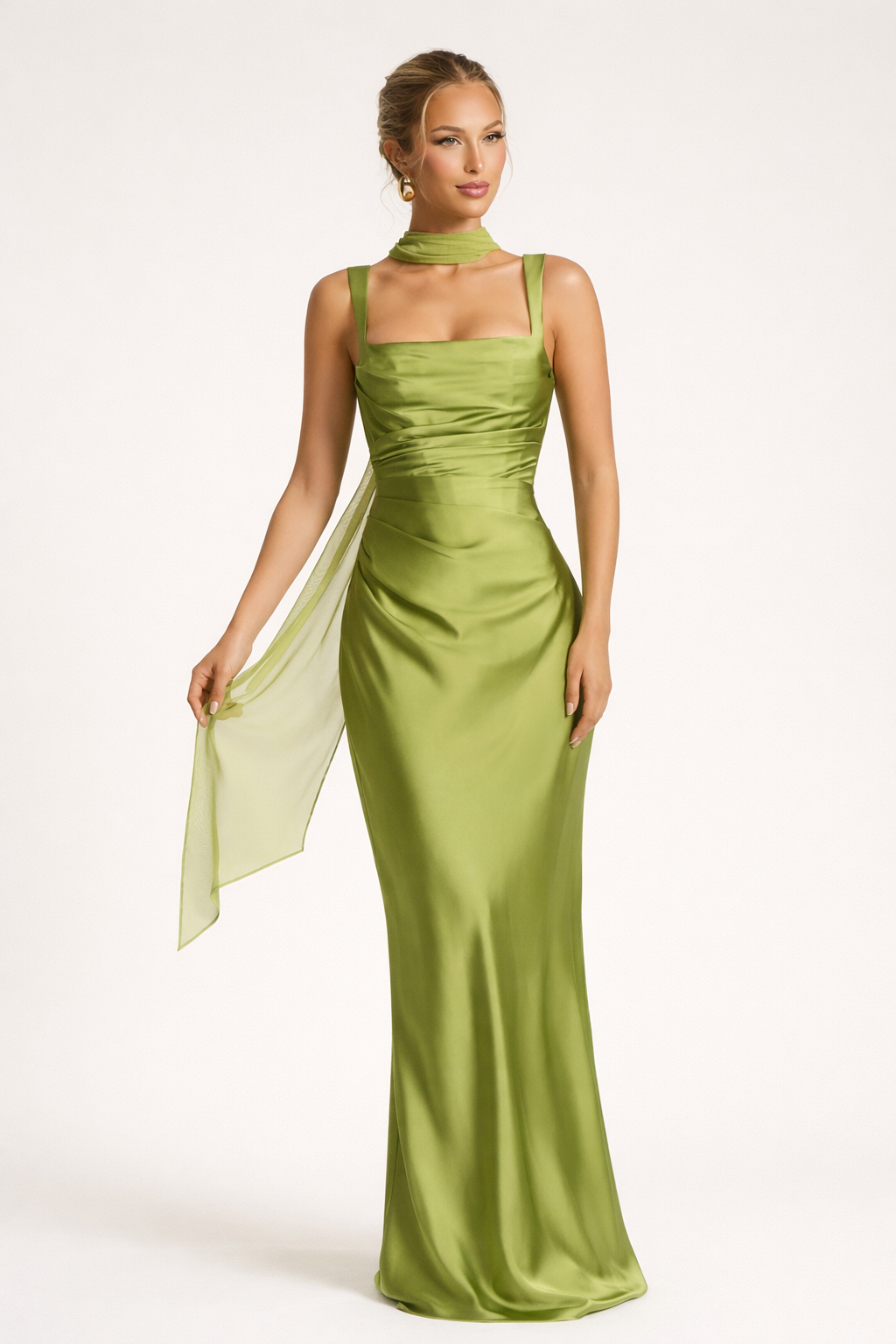 Pearl | Vestido Longo Feminino Justo Sem Alças