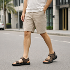 Sandálias clássicas de verão para homem - Ajuste confortável