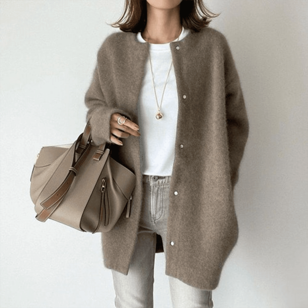 Aria | Mulher Cardigan Algodão