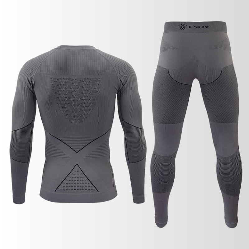Conjunto Térmico Masculino Respirável Sem Costuras