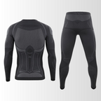 Conjunto Térmico Masculino Respirável Sem Costuras