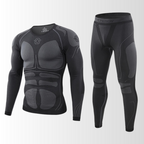 Conjunto Térmico Masculino Respirável Sem Costuras