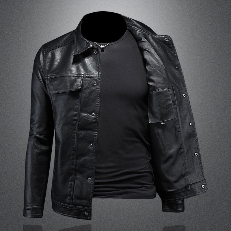 Thea | Jaqueta Biker Masculina Algodão