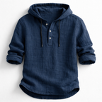 Aria | Camisa Linho com Capuz Relaxed Fit