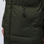 Lux | Casaco Acolchoado Masculino com Capuz Comprido Inverno
