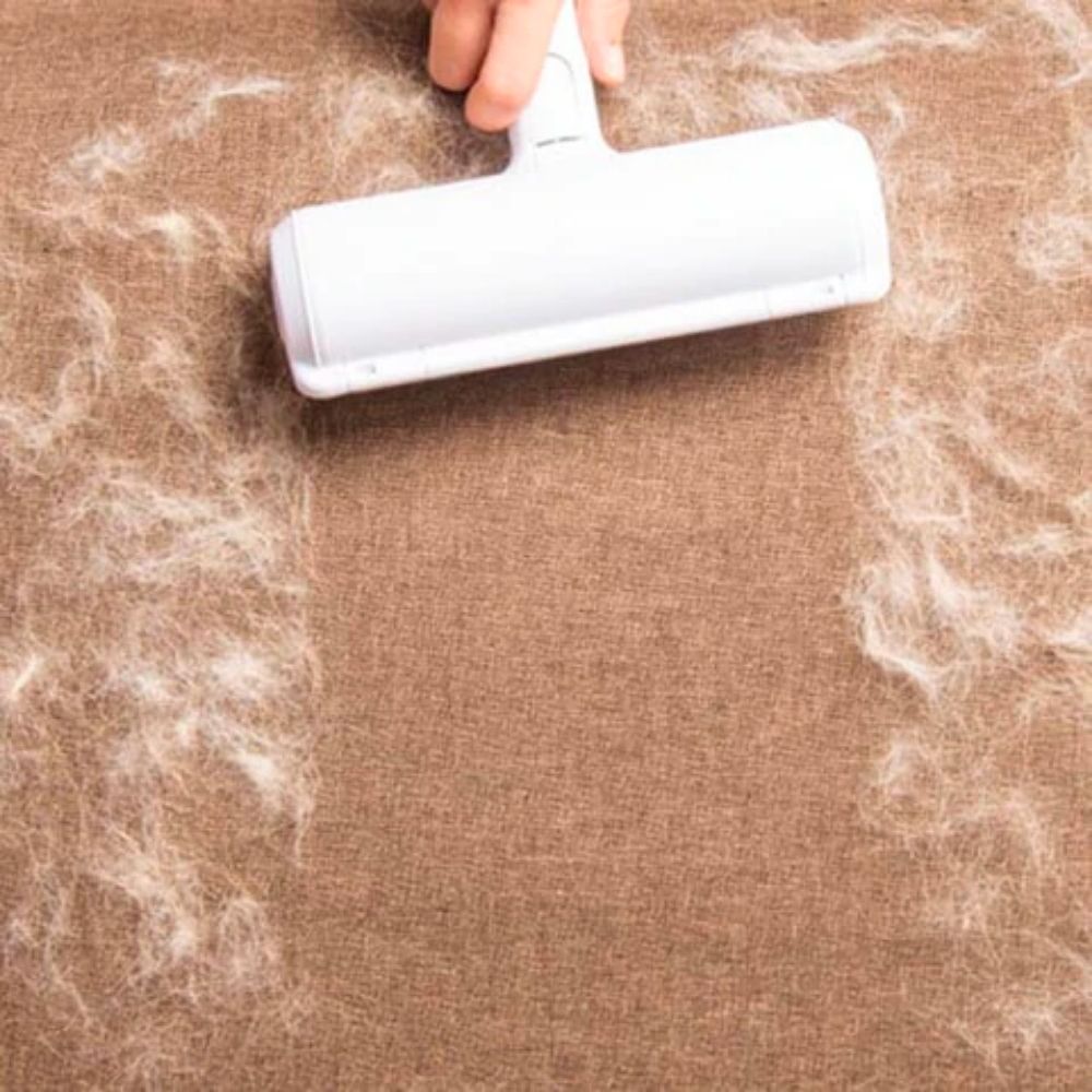 Embla | Removedor de Pelos de Animais | Rolo de Microfibra Bidirecional | Reutilizável, Eficaz