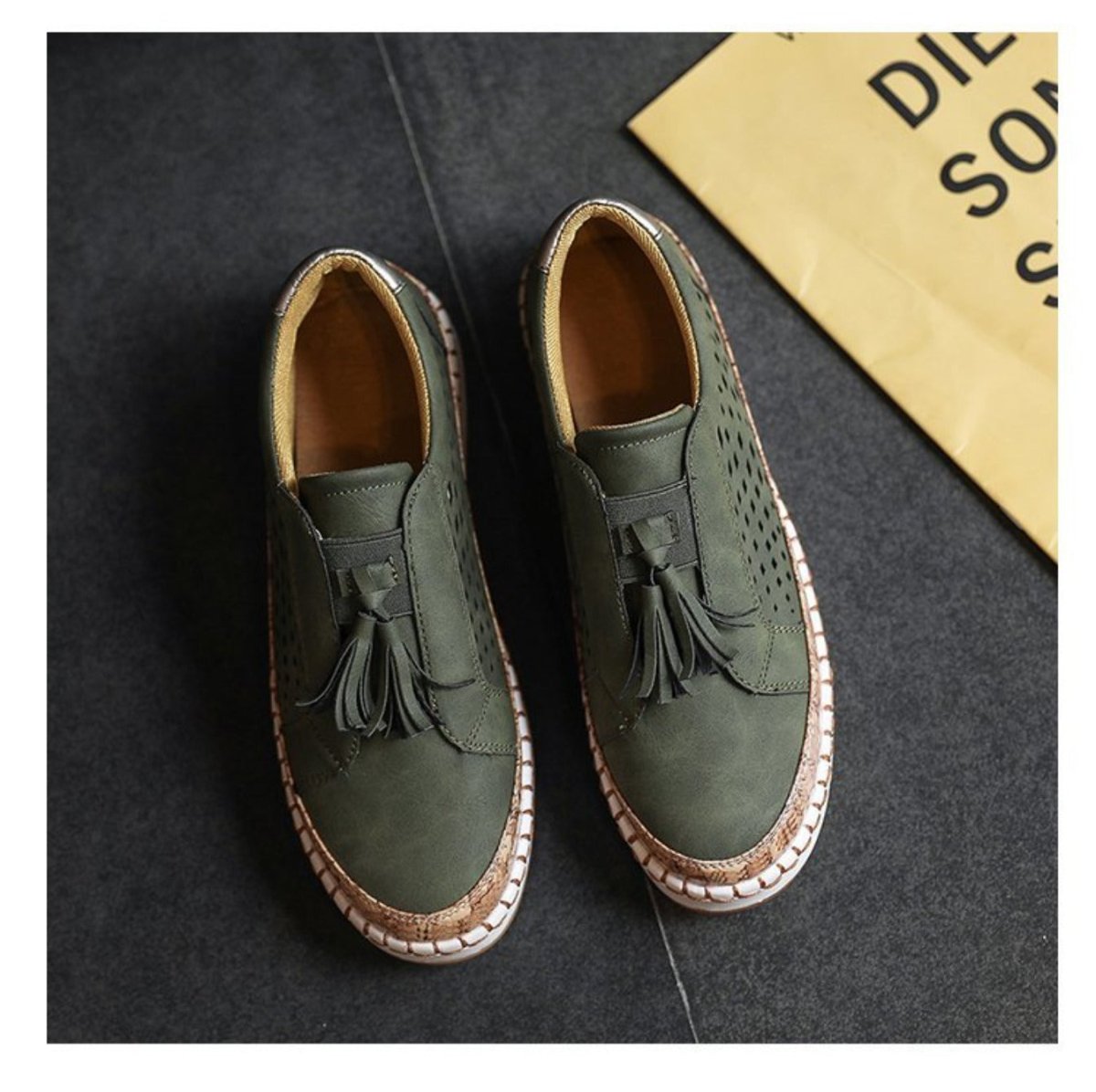 Rhea | Sapatos sem cordões femininos, com amortecimento, para caminhada