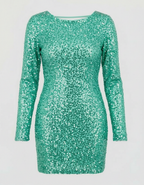 Halcyon | Vestido Cocktail Costas Abertas Justo