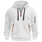Jolie | Homem Hoodie com Bolsos com Fecho
