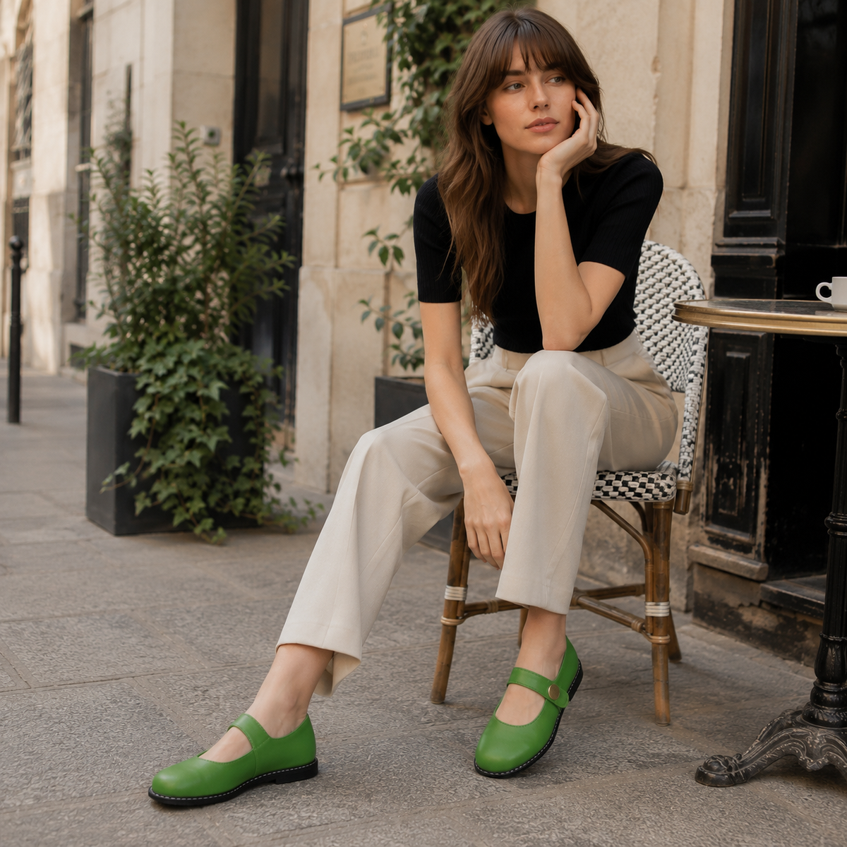 Giselle | Sapatos Mary Jane Femininos Ortopédicos Caminhada
