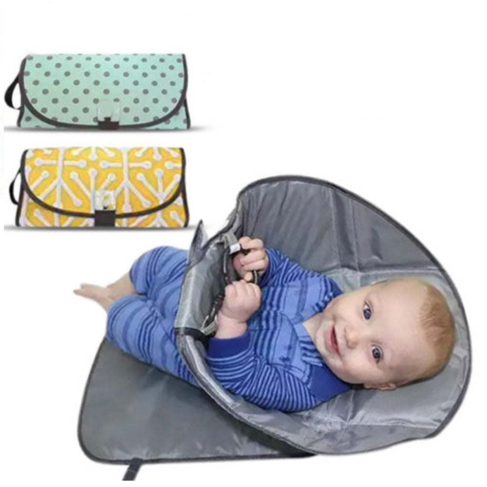 Zelda | Tapete de Troca para Bebé 3 em 1 | Com Suporte de Brinquedos | Dobrável, Impermeável