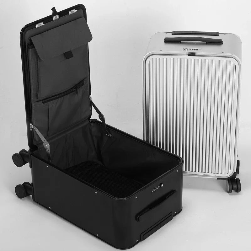 Mala de Viagem Alumínio Rígida Spinner 360