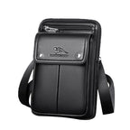 Bolsa Crossbody Masculina Couro
