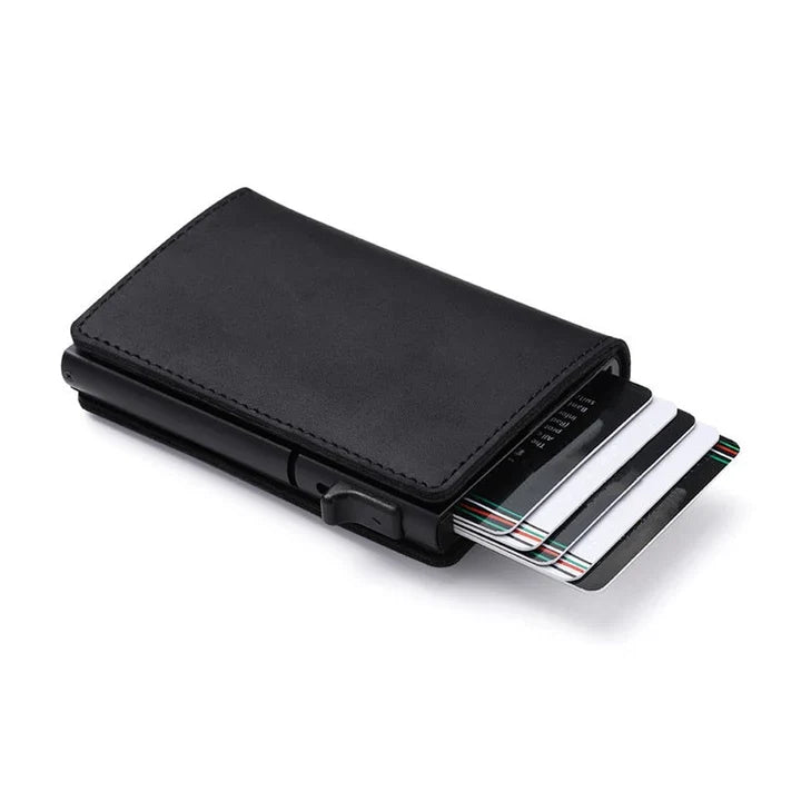 Una | Carteira com Slot para AirTag Bloqueio RFID Slim