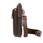 Bolsa Crossbody Masculina Couro
