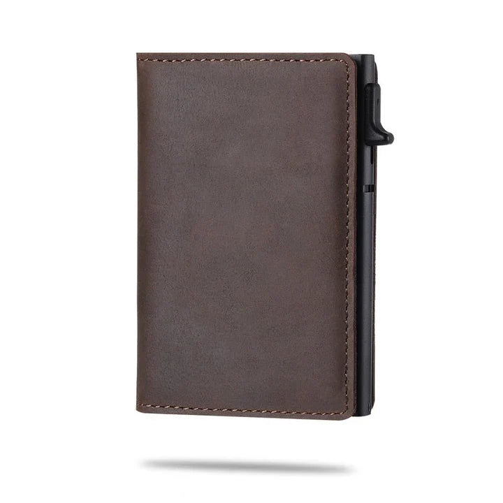 Una | Carteira com Slot para AirTag Bloqueio RFID Slim
