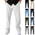 Calças Slim Fit Homem Elástico na Cintura