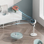 Ventilador de Mesa e Pé com Altura Ajustável Oscilação 3D