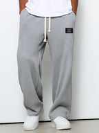 Elsa | Calças de Jogging Masculinas Waffle Knit Relaxed
