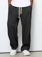 Elsa | Calças de Jogging Masculinas Waffle Knit Relaxed