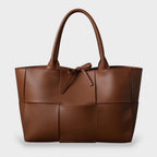 Tindra | Bolsa Tote Feminina Tecida com Detalhe de Laço